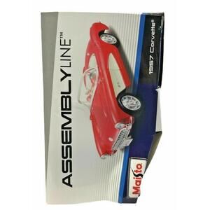 maisto | Toys | Maisto 957 Corvette Diecast Model Kit Assembly Line 124 ...